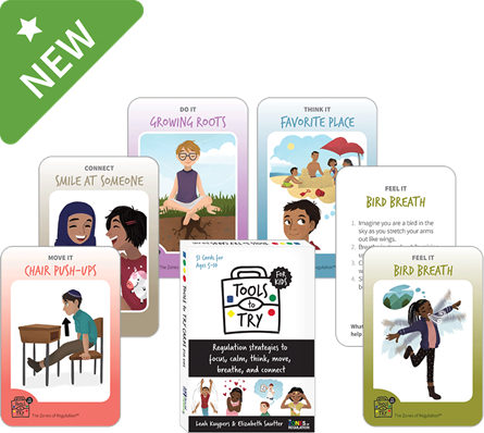 The Zones of Regulation: Tools to Try Cards for Kids | Regulation Stra