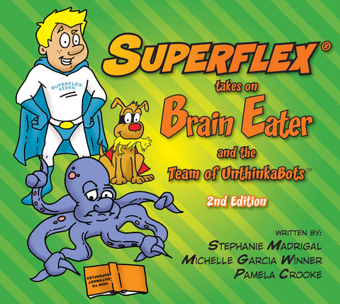 Superflex Takes on Brain Eater and the Team of Unthinkabots